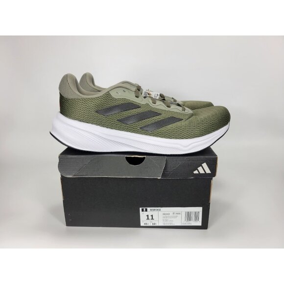 adidas Other - Adidas Response Athletic Shoes Sneakers Mens Size 11 Green Black White IG1415